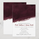 Recherche de couleur cerise invitations Élégant