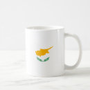 Recherche de la chypre tasses Drapeau