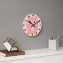 Recherche de hibou rose horloges Hiboux