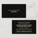 Recherche de presentation cartes visite Podcast