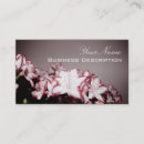 Recherche de fleurs blanches cartes visite Affaires