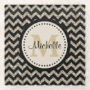 Zoek naar zigzag onderzetters Zilver