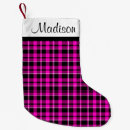 Recherche de motif tartan de chaussette de noël Nom
