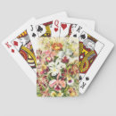 Recherche de jolie dame jeux de cartes Floral