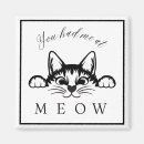 Recherche de noir et blanc chat magnets Amusant