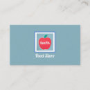 Recherche de alimentaire cartes visite Customer