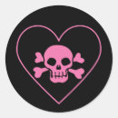 Zoek naar schedels stickers Roze