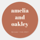 Recherche de simple design autocollants Typographie