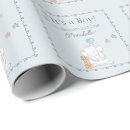 Zoek naar olifant baby cadeaupapier Blauw