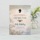 Recherche de de naissance de lavande invitations Élégant