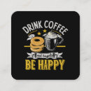 Recherche de heureux cartes visite Café