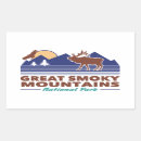 Recherche de wapiti autocollants Montagnes