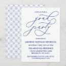 Recherche de spirale bleue invitations Bleu et blanc