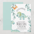 Recherche de de dinosaure invitations Mignon