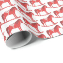 Recherche de cheval de noël papier cadeau Scandinave