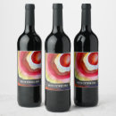 Recherche de art moderne bouteilles vin étiquettes Coloré