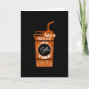 Recherche de citation de café vœux cartes Typographie