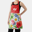 Recherche de reine rouge tabliers Moderne
