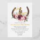 Zoek naar hoefijzers uitnodigingen Rustisch