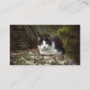 Recherche de affaires de chat cartes visite Animal