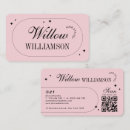 Recherche de calligraphie vintage cartes visite Tendance
