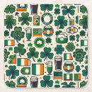 Recherche de guinness dessous de verres Shamrock