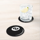 Recherche de boule billards de dessous de verres Huit