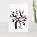 Recherche de symbole chinois vœux cartes Fleurs