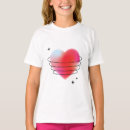 Recherche de rouge 3d tshirts Coeur
