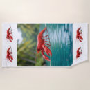 Recherche de homard serviettes de plage Océan
