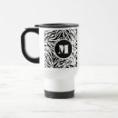 Recherche de zèbre noir et blanc tasses Anniversaire