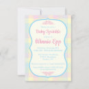Zoek naar pastel pink babyshower uitnodigingen Gingham
