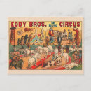 Recherche de cirque antique cartes postales Vieille mode