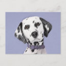 Recherche de chien dalmatien cartes postales Chiot