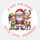 Recherche de elfe drôle autocollants Vacances