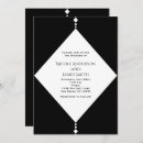 Recherche de diamants mariage invitations Moderne