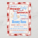 Recherche de western baby shower fille invitations Cowboy