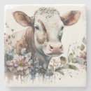 Recherche de bovin dessous de verres Vache