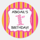 Zoek naar oranje stippen stickers Helder