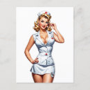 Recherche de infirmière vintage cartes postales Femme