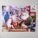 Zoek naar grappige varkens posters Cartoon