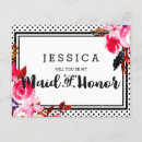Zoek naar bruidsmeisje kaarten Maid of honor