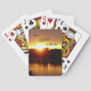 Recherche de lumière jeux de cartes Lac