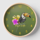 Recherche de toucan horloges Coloré