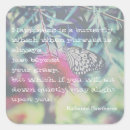 Recherche de le bonheur est autocollants Fleurs