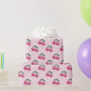 Recherche de cerises papier cadeau Aquarelle