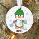 Recherche de pingouin mignon ornements Drôle