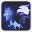 Zoek naar volle maan wolf stickers Dier