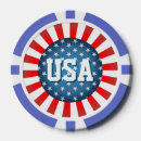 Recherche de drapeau jetons poker Américain