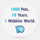 Zoek naar 10 jaar stickers Webkinz